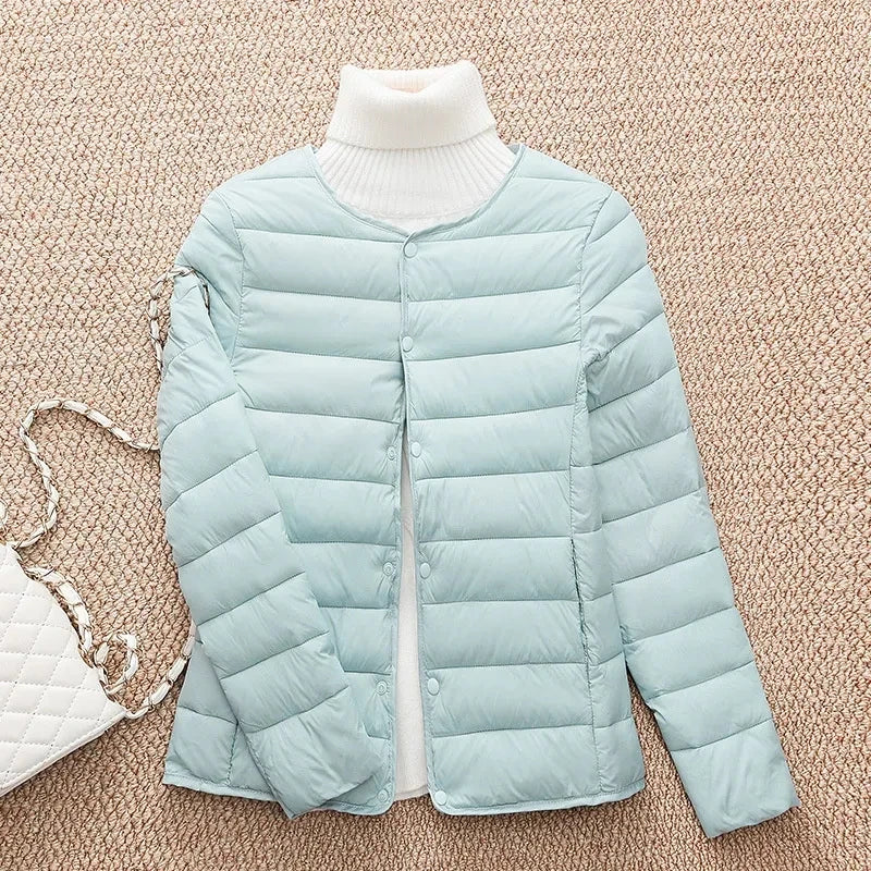 2023 New Women Cotton Jacket Autumn Winter Ultra