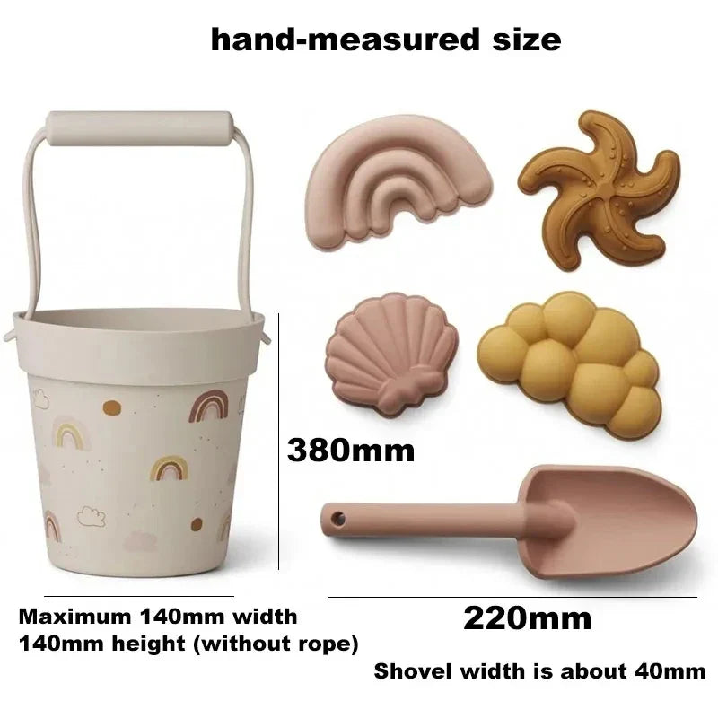 Kids Sand Molde Tools Set Silicone Beach Toys