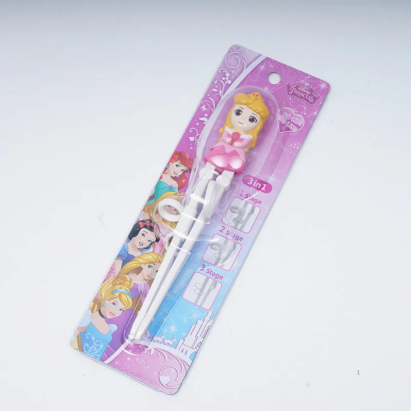 Disney Princess Kids Feeding Frozen Elsa Chopsticks Marvel
