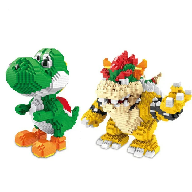 Fun Small Particle Building Blocks Yoshi Assembly Model