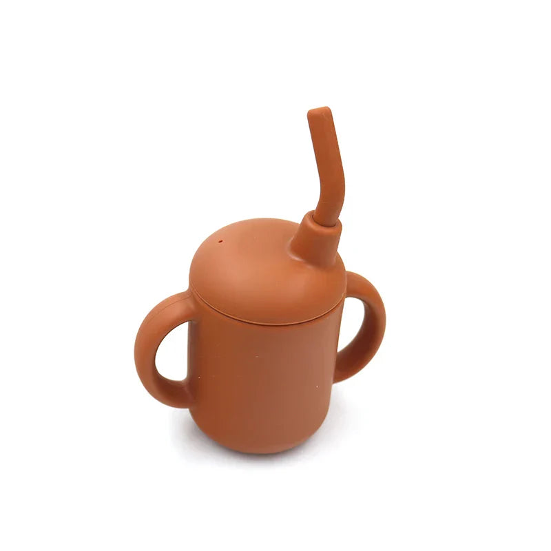 BPA Free Kids Open Cup Silicone Drinking Mug