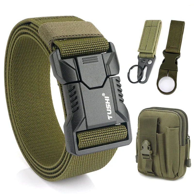 VATLTY New Tactical Outdoor Belt for Men and