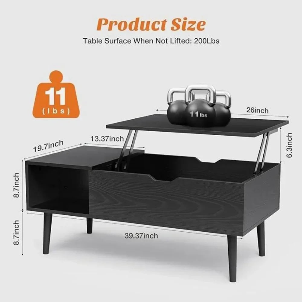 Coffee Table, Lifting Coffee Table in Living Room,