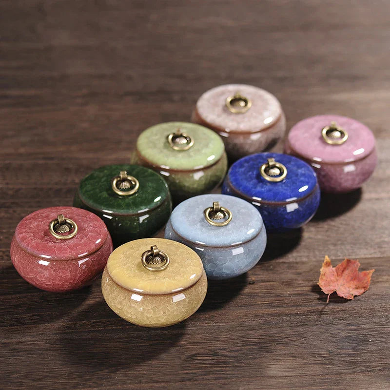 Mini Memorials Pet Ash Urn Funerary Pet Urns