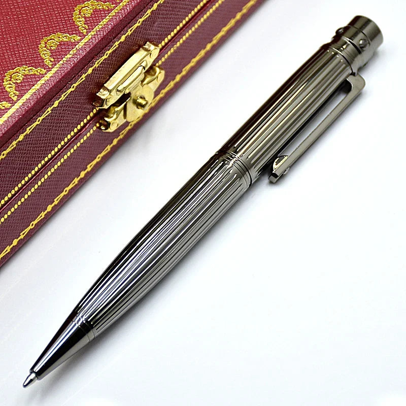 Classic Black Gold Silver Clip Luxury CT Ballpoint