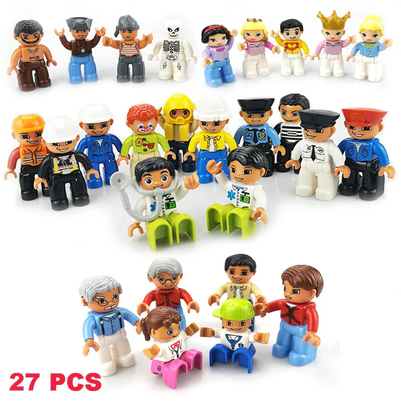 Bulk Big Particle Building Block Accessories Animal House