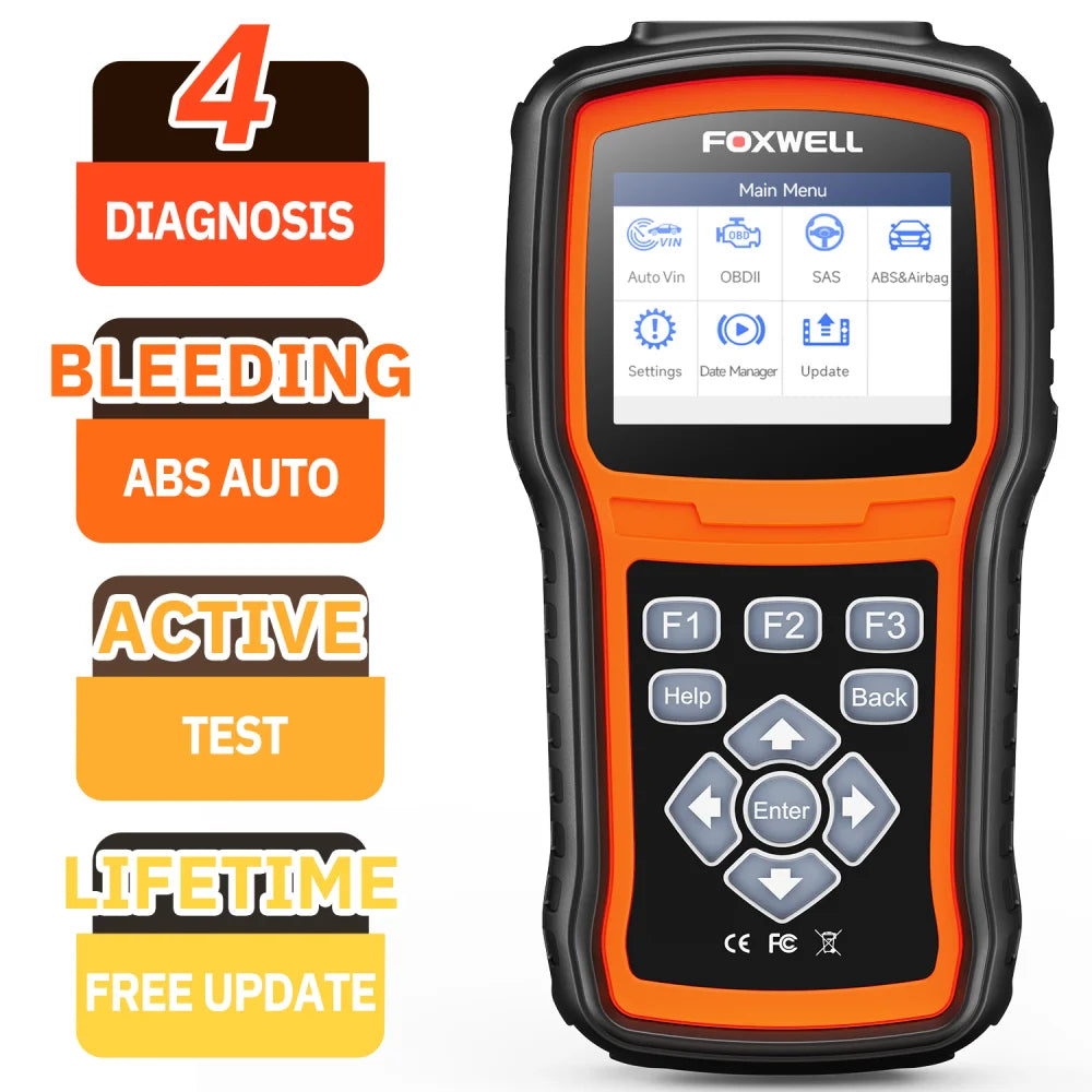 Foxwell Nt630 Plus Car OBD2 Scanner Code Reader