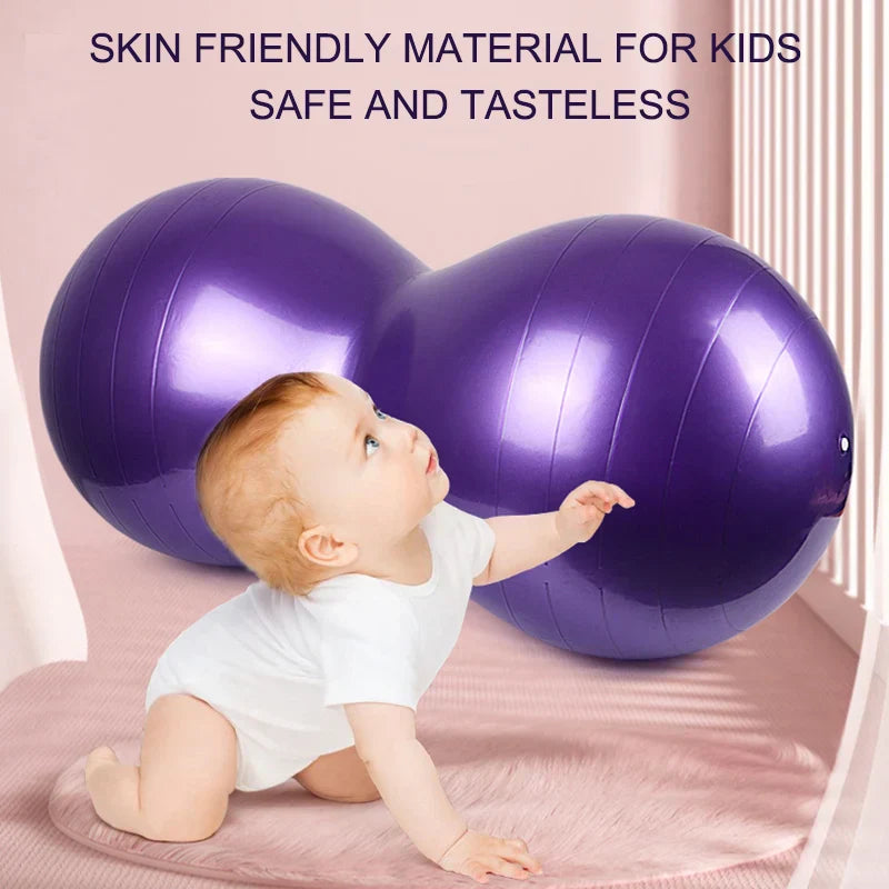 Explosion-proof Peanut Balls Fitness Yoga Gym Massage Fitball