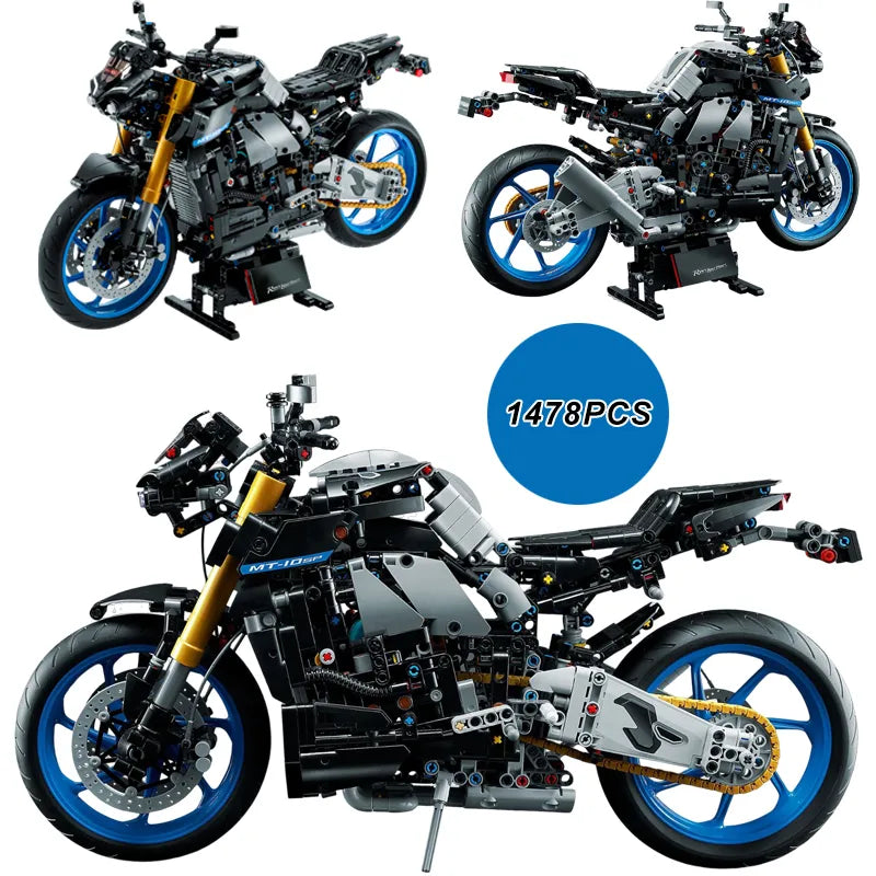 NEW Technical MT-10 SP Yamahas Racing Motorcycle Building