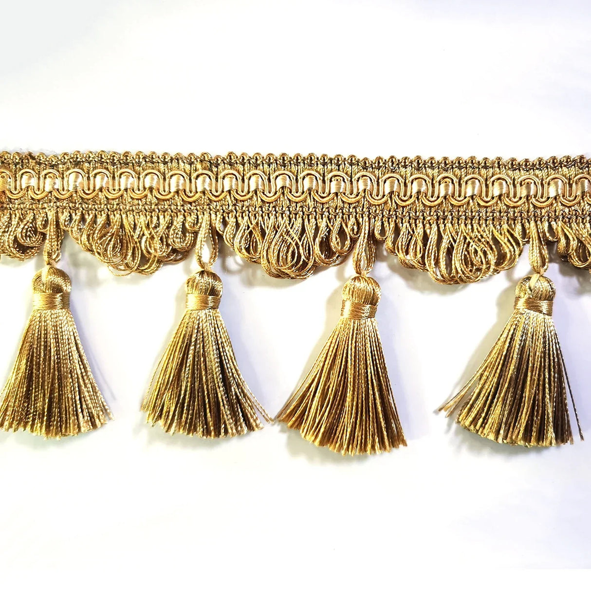 6M/Lot 9cm Width Curtain Fringe Tassel Trim Lace