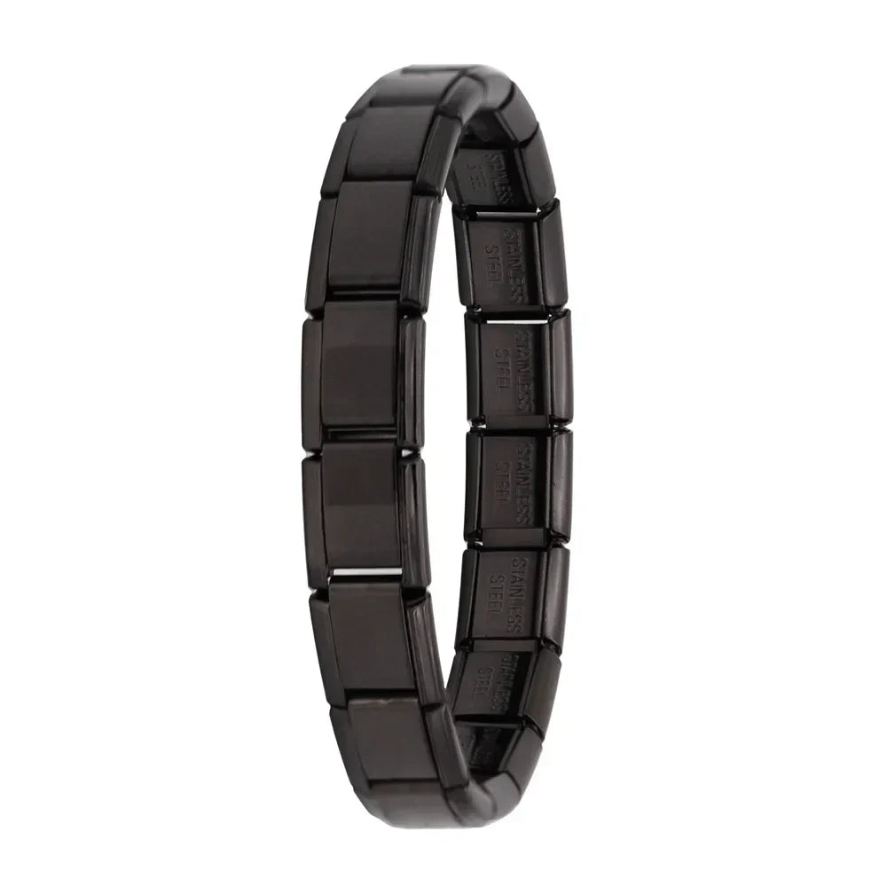 Hapiship Top Women's Girl Jewelry 9mm Width Itanlian