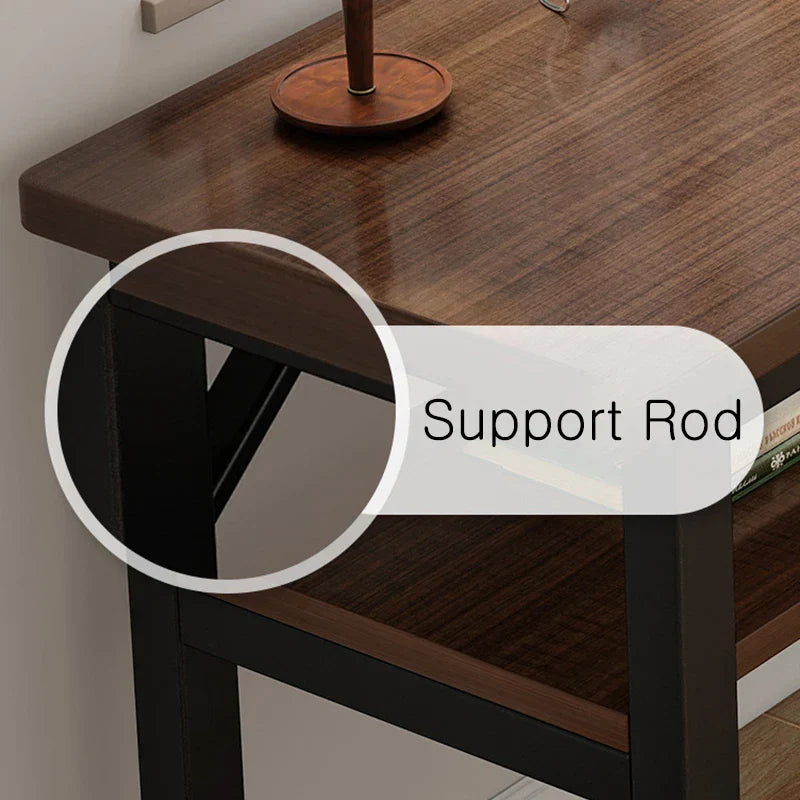 Desk Student Study Double Home Table Rectangular Simple