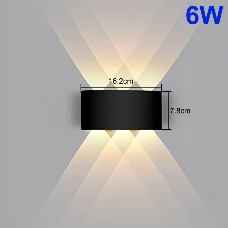 LED Wall Lamp Outdoor IP65 Waterproof Up Down