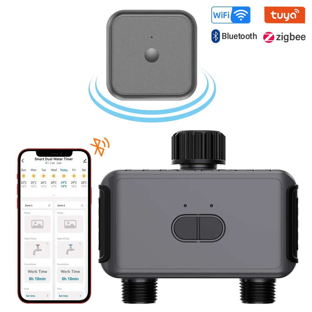 Tuya WIFI Smart Valve Automatic Water Timer Outdoor