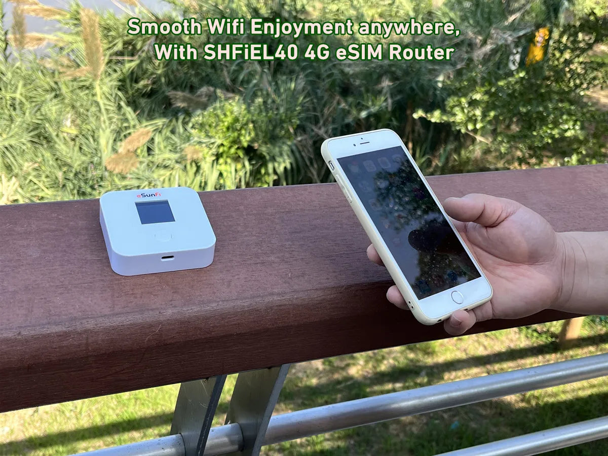 eSunFi eSIM Mobile WiFi Hotspot Sunhans Pocket mini