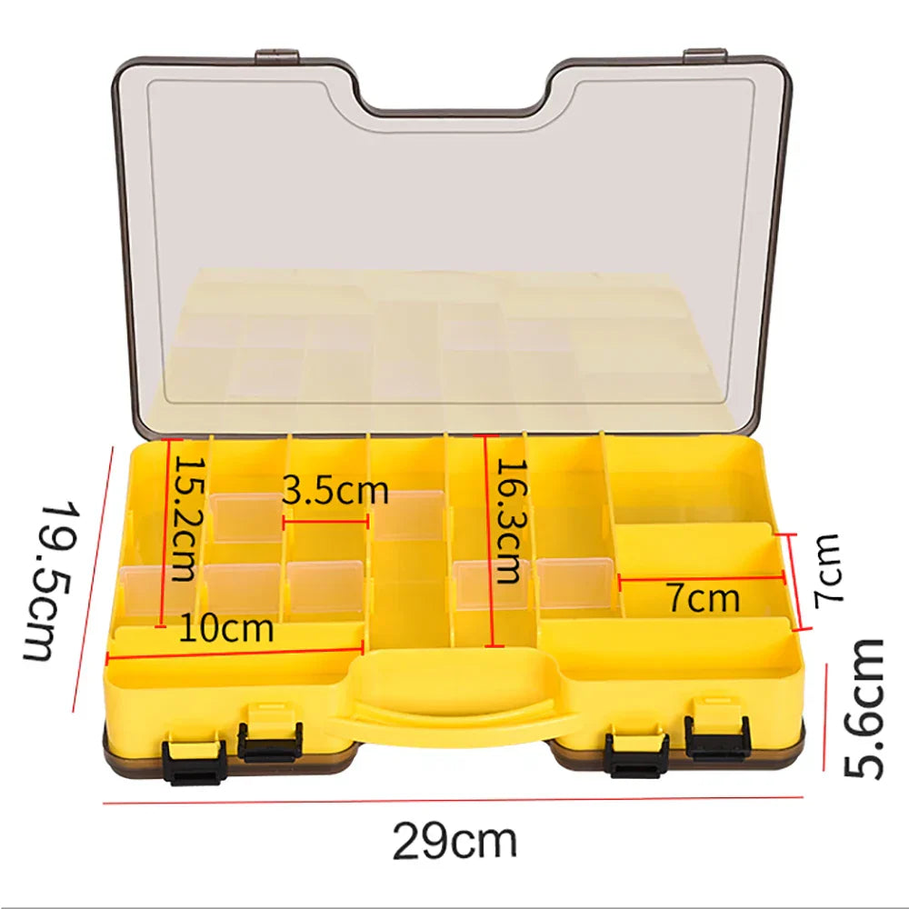 Large Fishing Tackle Boxes Double Layer Bait Container