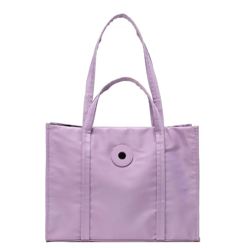 Women New Solid Color Fashion Handbags Shoulder Bag