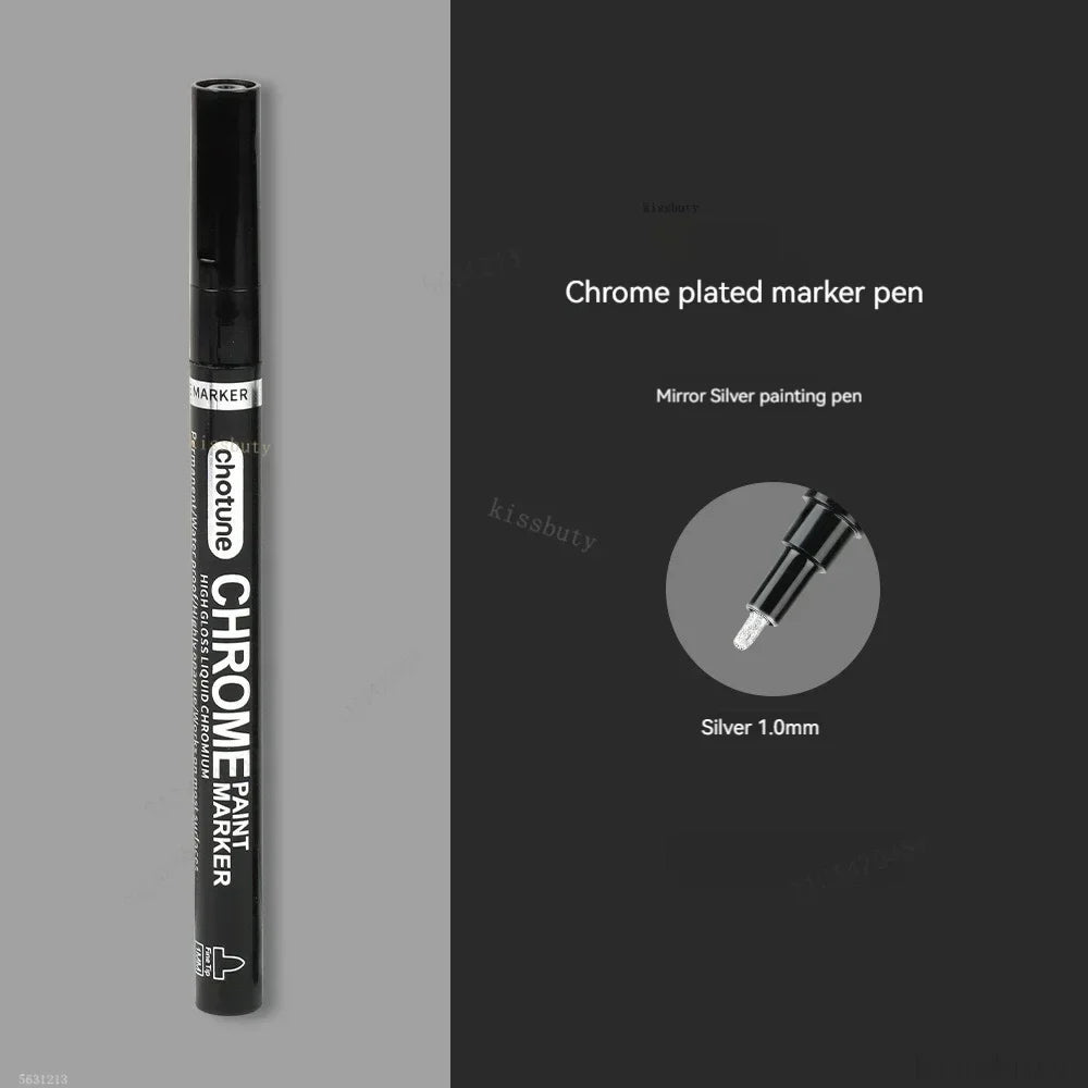 1/3pcs Mirror Marker Pen DIY Reflective Paint Pens