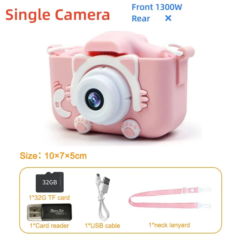 Child Camera Toy 1080P HD Screen Outdoor Toys