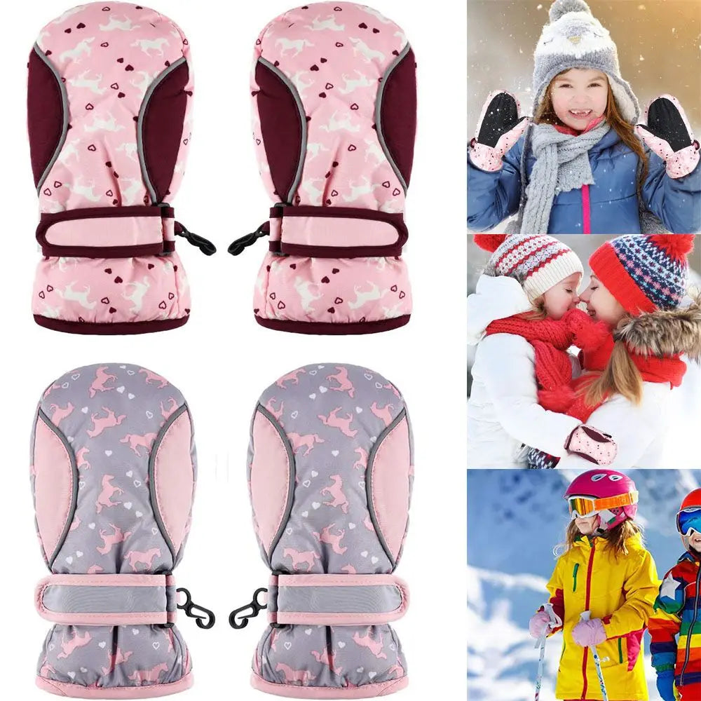Winter Must Windproof Waterproof Children Kids Children Ski