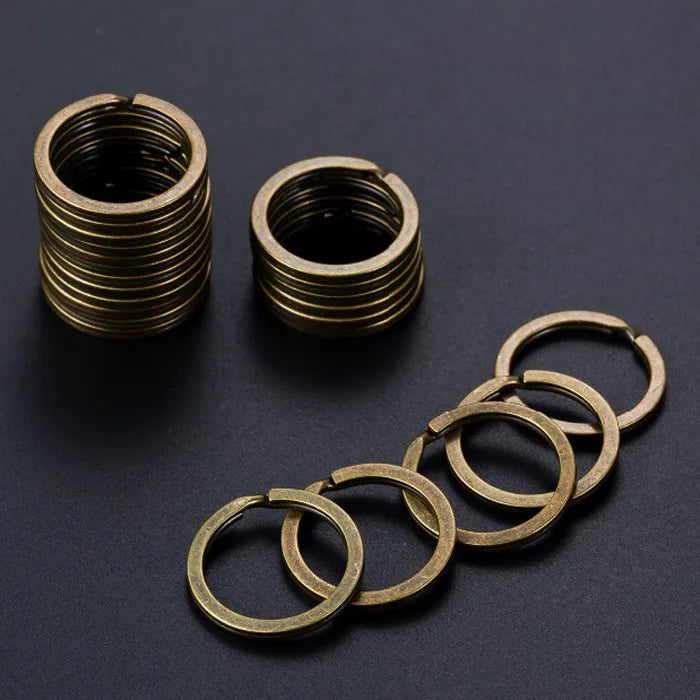 100PcsLot 25 28 30 32 35mm Bronz Round