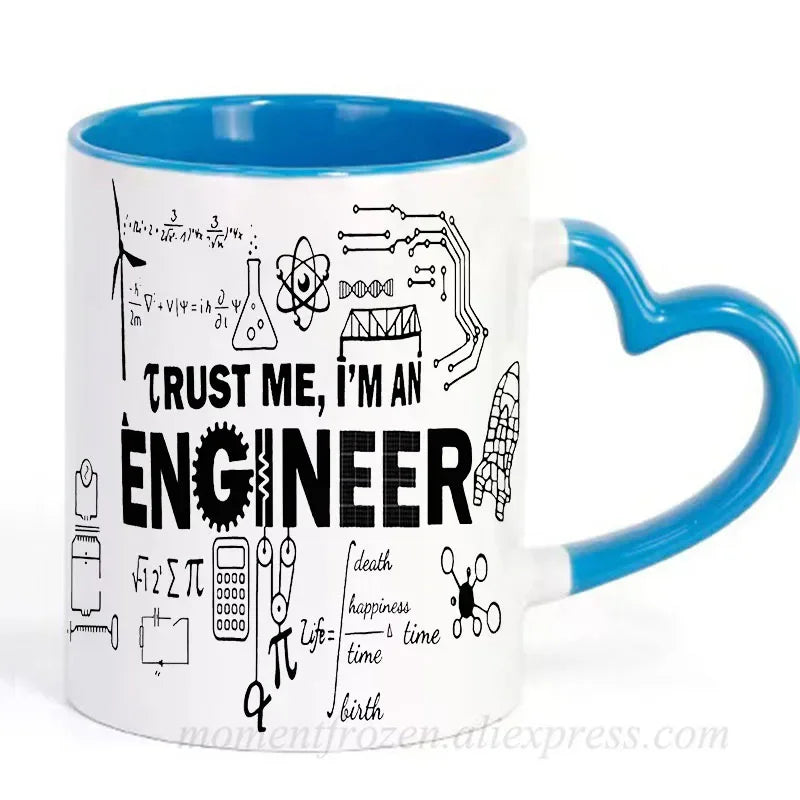 Engineer Cups Mechanic Coffee Mugs Scientific Technical Office