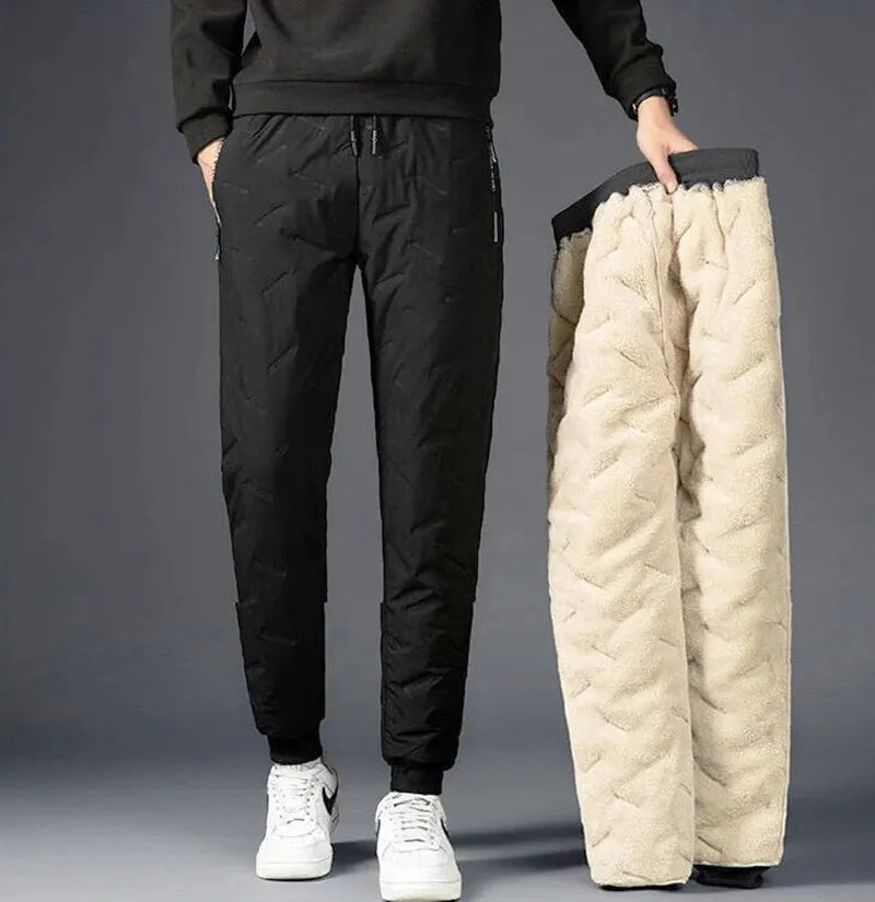 90% White Duck Down Padded Pants Drawstring Waist