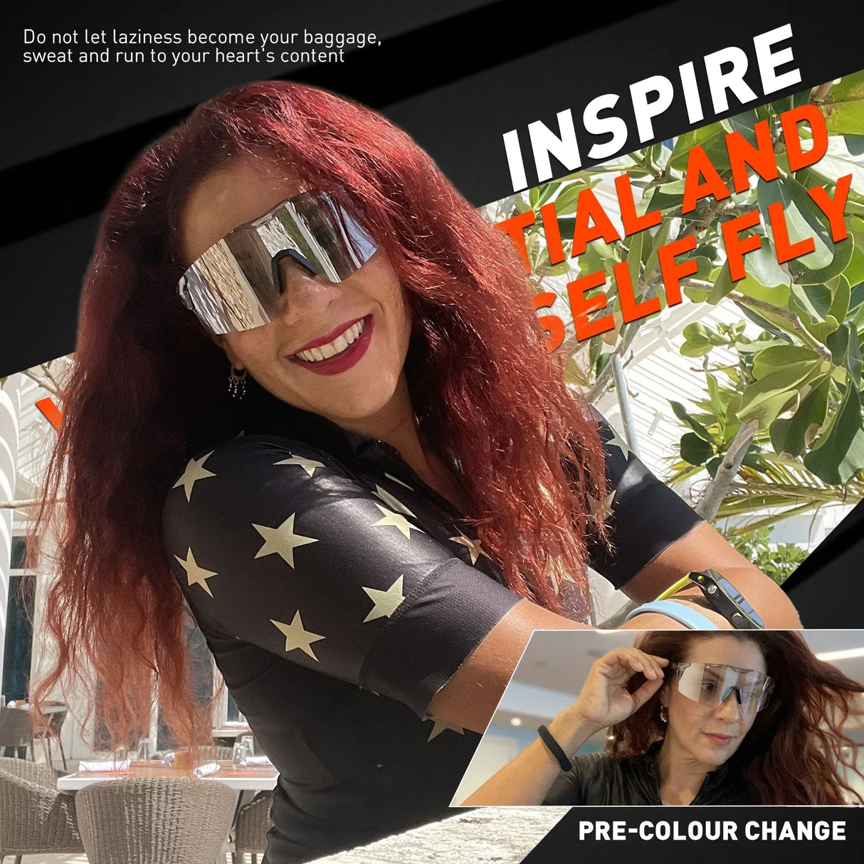 SCVCN New bicycle Photochromic Cycling Sunglasses Sports Running