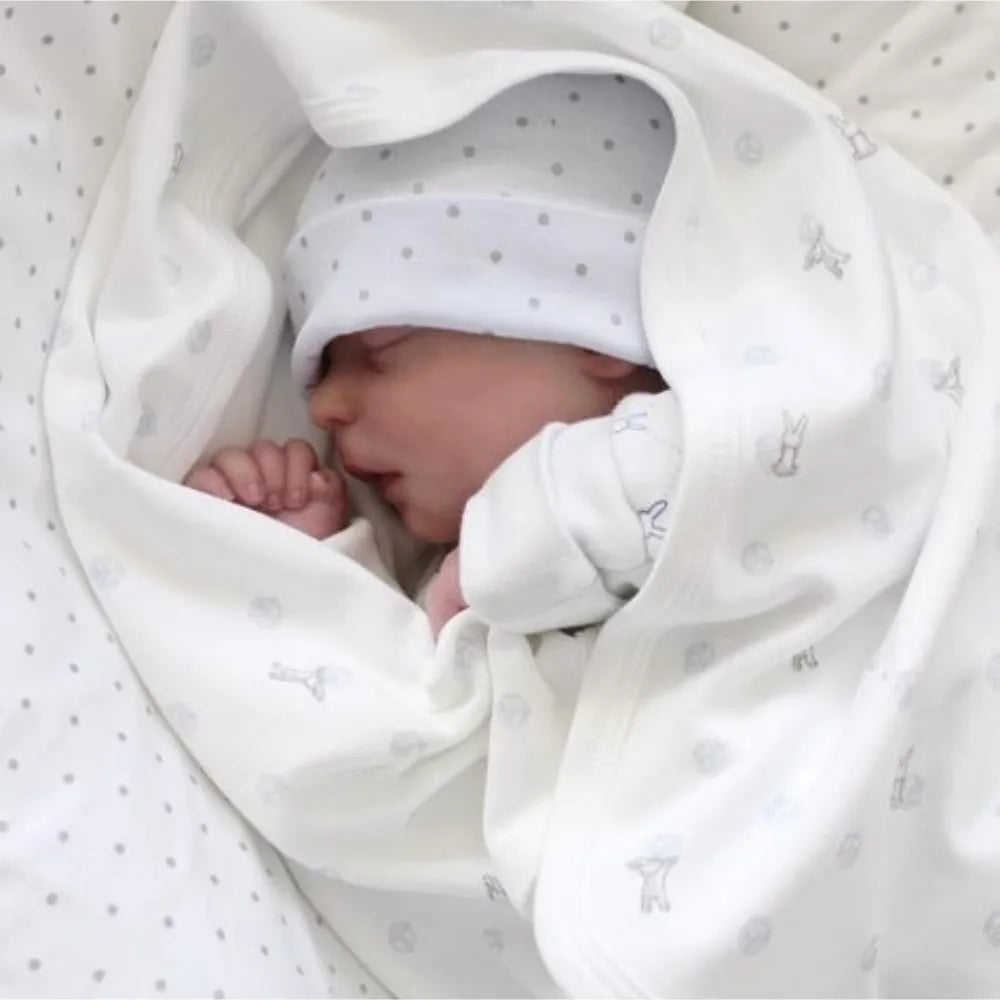 43CM Reborn Baby Doll Silicone Vinyl Cloth Preemie