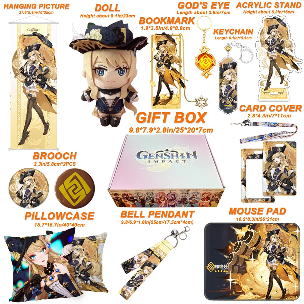 Genshin Impact Xianyun Navia Fontaine Furina Neuvillette Wriothesley