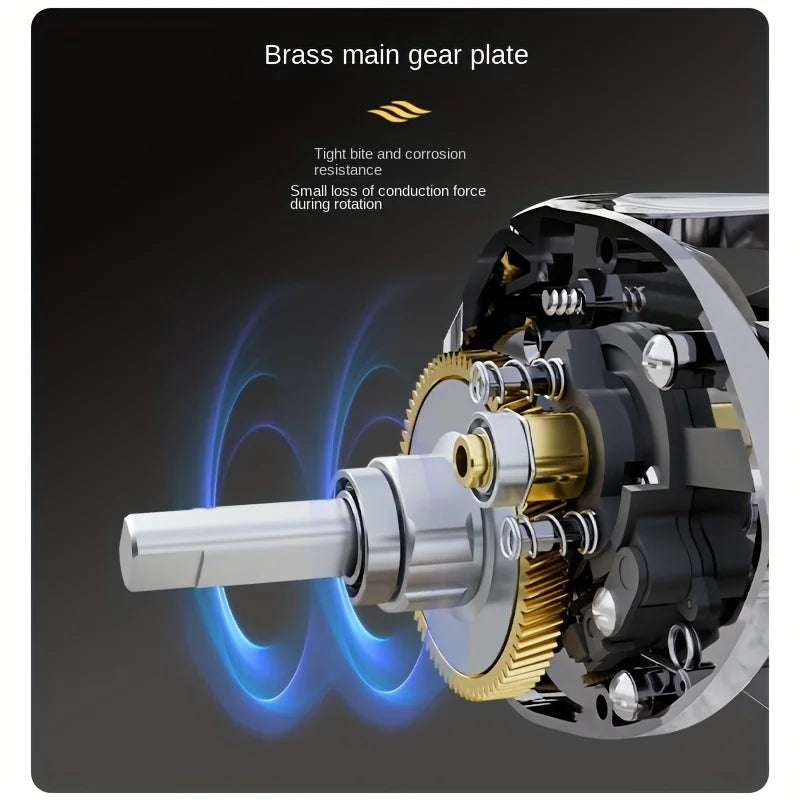 BILLINGS AT Series,7.2:1 Gear Ratio,5+1 Ball Bearing,18LB Max