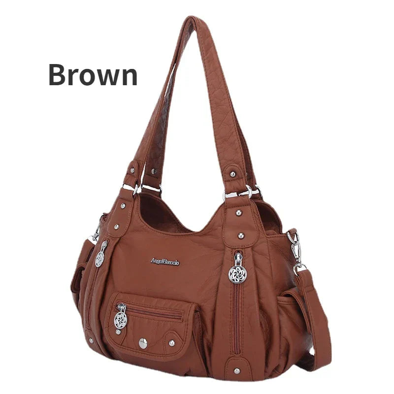 Women luxury handbags women bags designer Vintage Soft