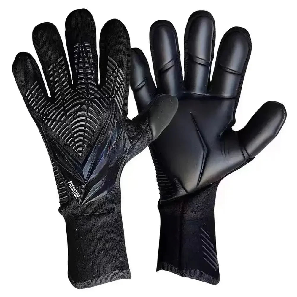 Kids Adults Thicken Latex Goalkeeper Gloves Goalie Gloves