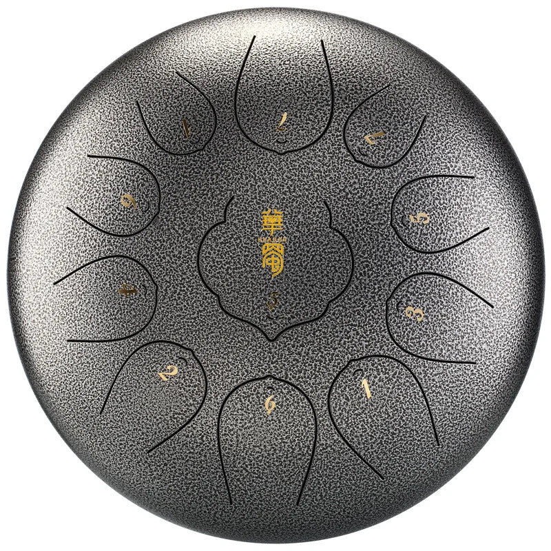 Otamatone 10 Inch Steel Tongue Drum Children's Synthesizer
