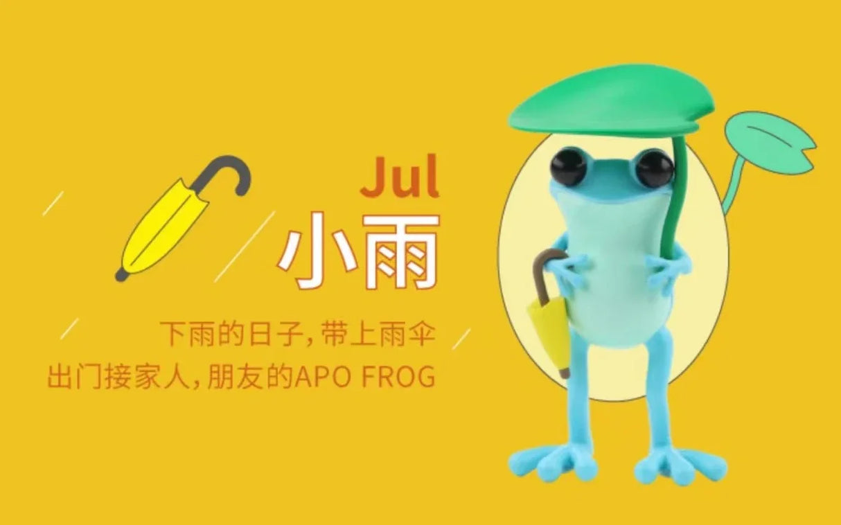 TwelveDot Apo Frogs 12 Months Figurine Xinghui Creations