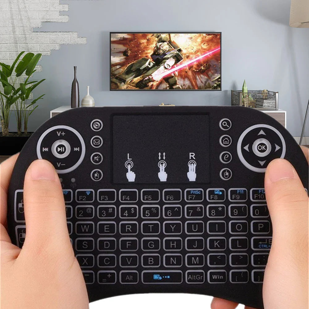 i8 Mini Keyboard Wireless Keyboard 3 Color Backlit