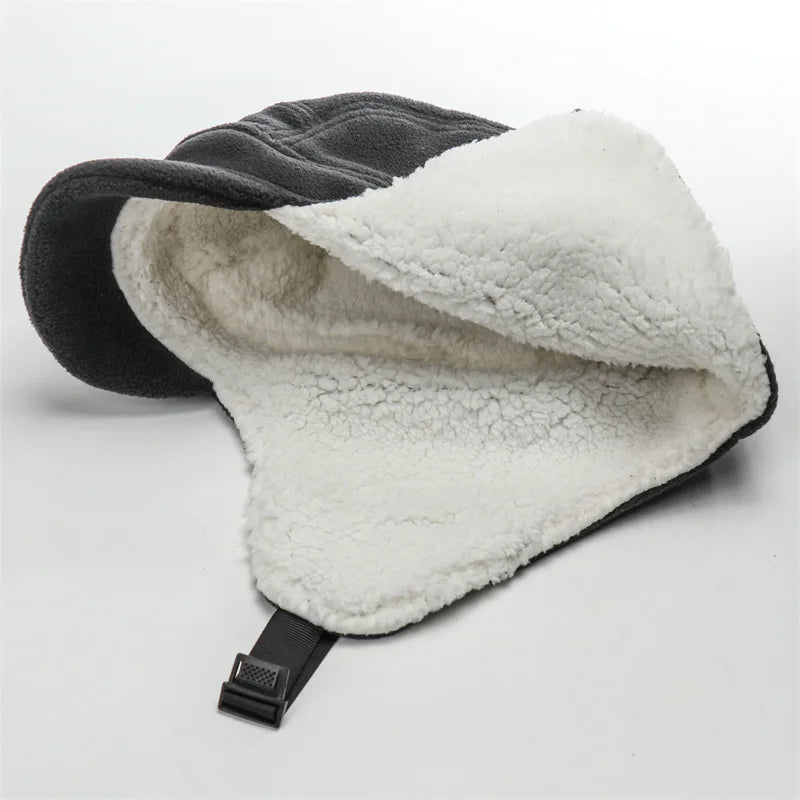 Men's Winter Berber Fleece Hat Warm Thick Add