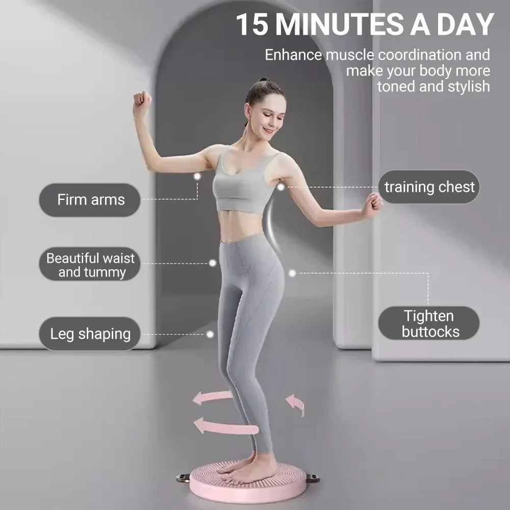 PINJIAN Large Twisting Disk Home Fitness Twisting Machine