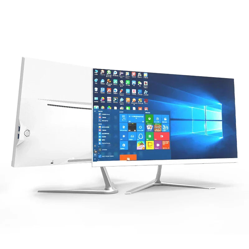 Gaming PC 24 Inch All In One PC Intel Core i5/i7 12 Generation Computer DDR4 Complete Desktop Full Set Windows 10 Monoblock PC