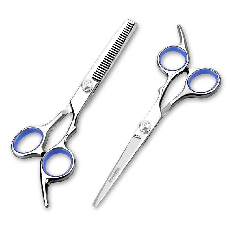 Brainbow 6''Hair Scissors Stainless Steel Salon Hairdressing
