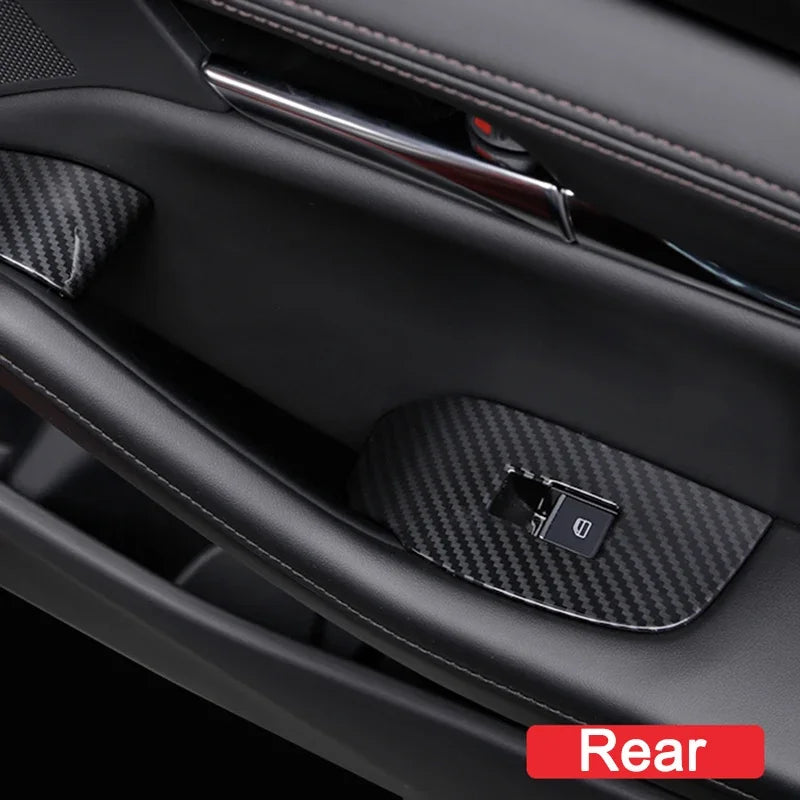 Car Window Glass Lift Switch Button Cover Trim