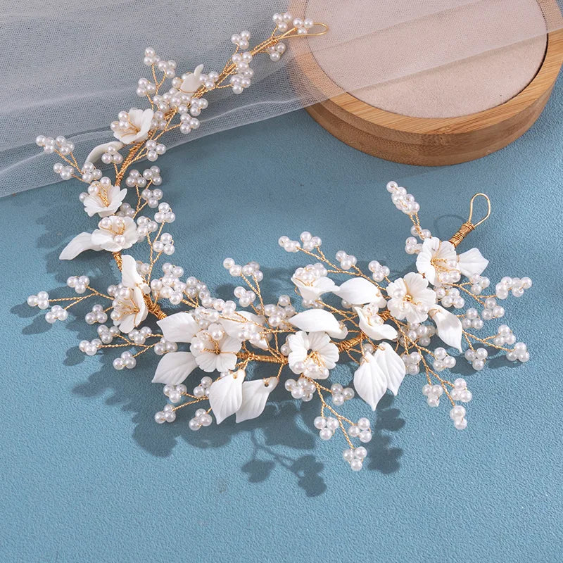 Tiaras Earring Sets Wedding Hair Accessories For Women