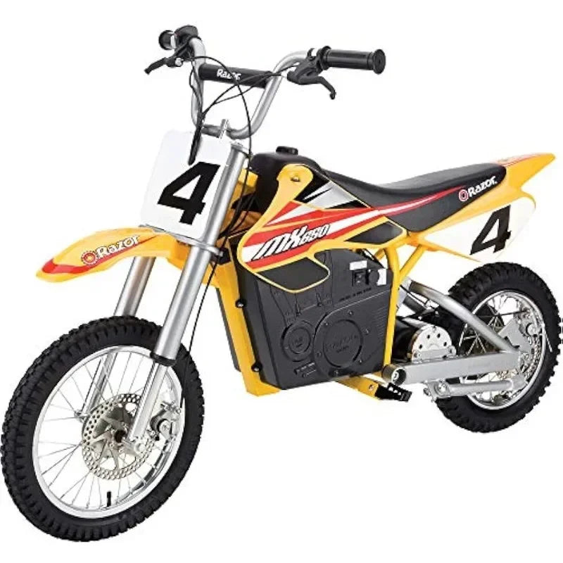 MX650 Dirt Rocket Electric-Powered Dirt Bike with Authentic