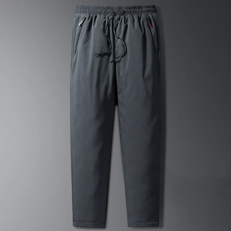 Men Winter Warm Pant Thicken Waterproof Down Cotton
