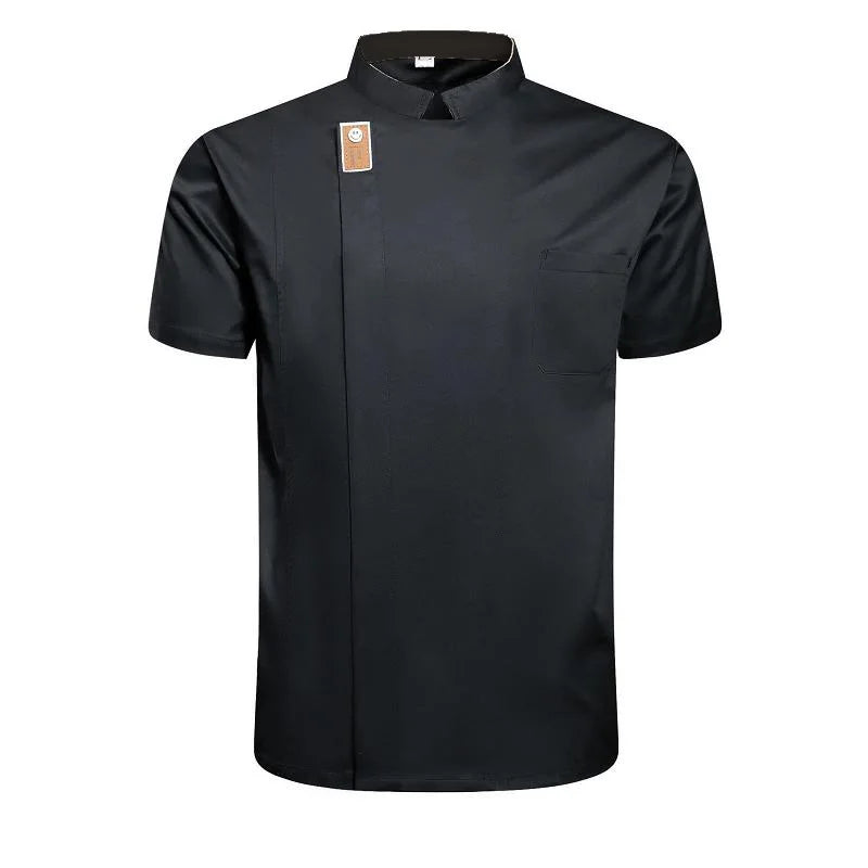 Chef Jacket for Men Women Short Sleeve Cook