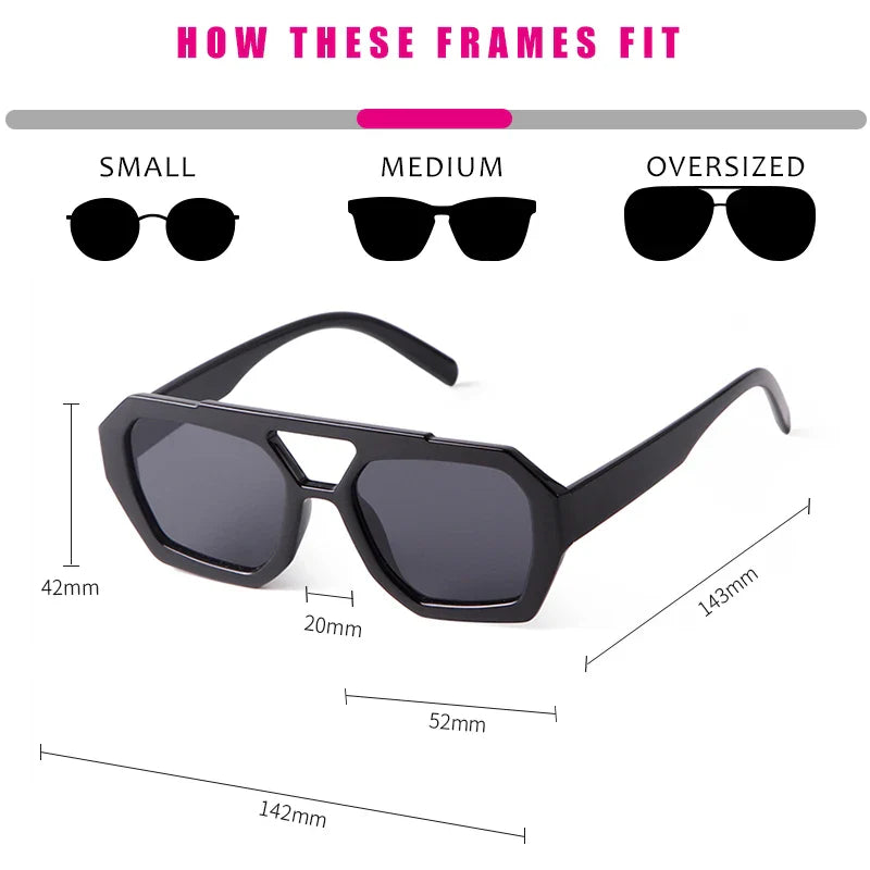 Retro Tortoiseshell Pilot Sunglasses Women Brand Designer 2023