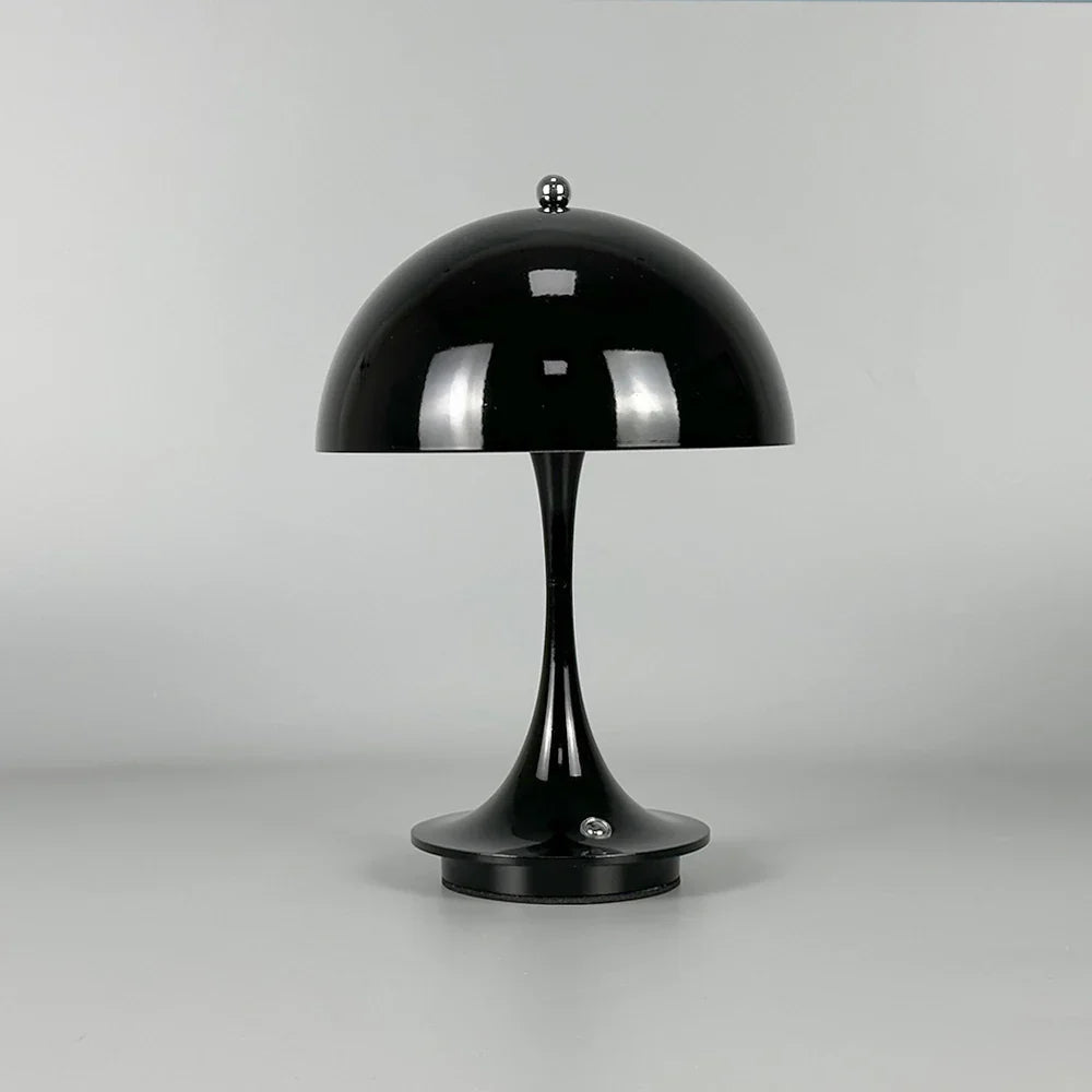 Wireless rechargeable lamp Portable Metal LED Dimming Metal