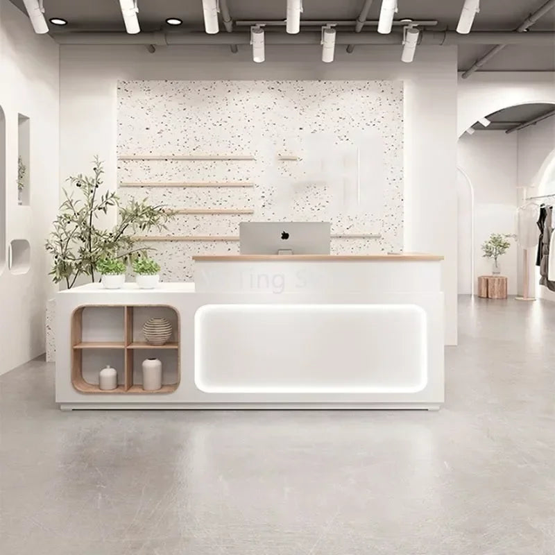 Mobile Display Reception Desk Front Bar Counter Luxury