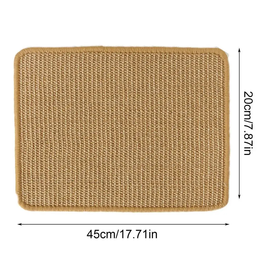 Cat Scratch Mat Natural Sisal Cat Scratcher Mat