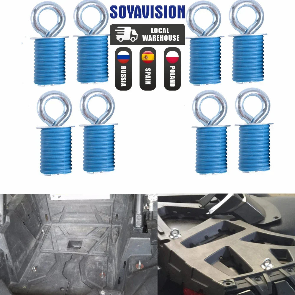 Rubber Tie Down Anchors Lock & Ride